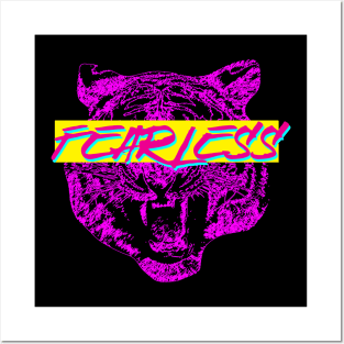 FEARLESS TIGER Posters and Art